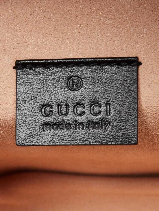 Gucci Black Quilted Leather Marmont Mini Round Backpack Bag main image 4